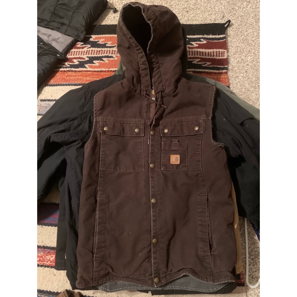 Womens carhartt hooded vest